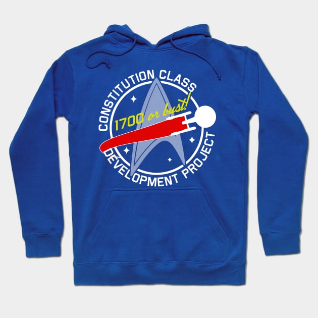 Constitution Class Development Hoodie by PopCultureShirts